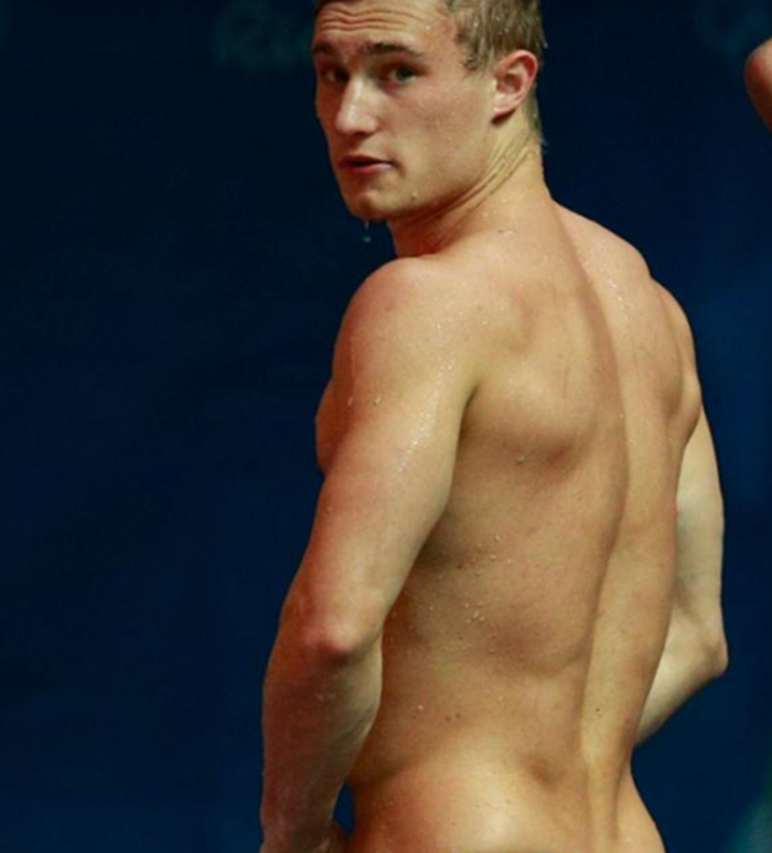 Jack Laugher is wet a lot of the time of course,spending so much time in th...