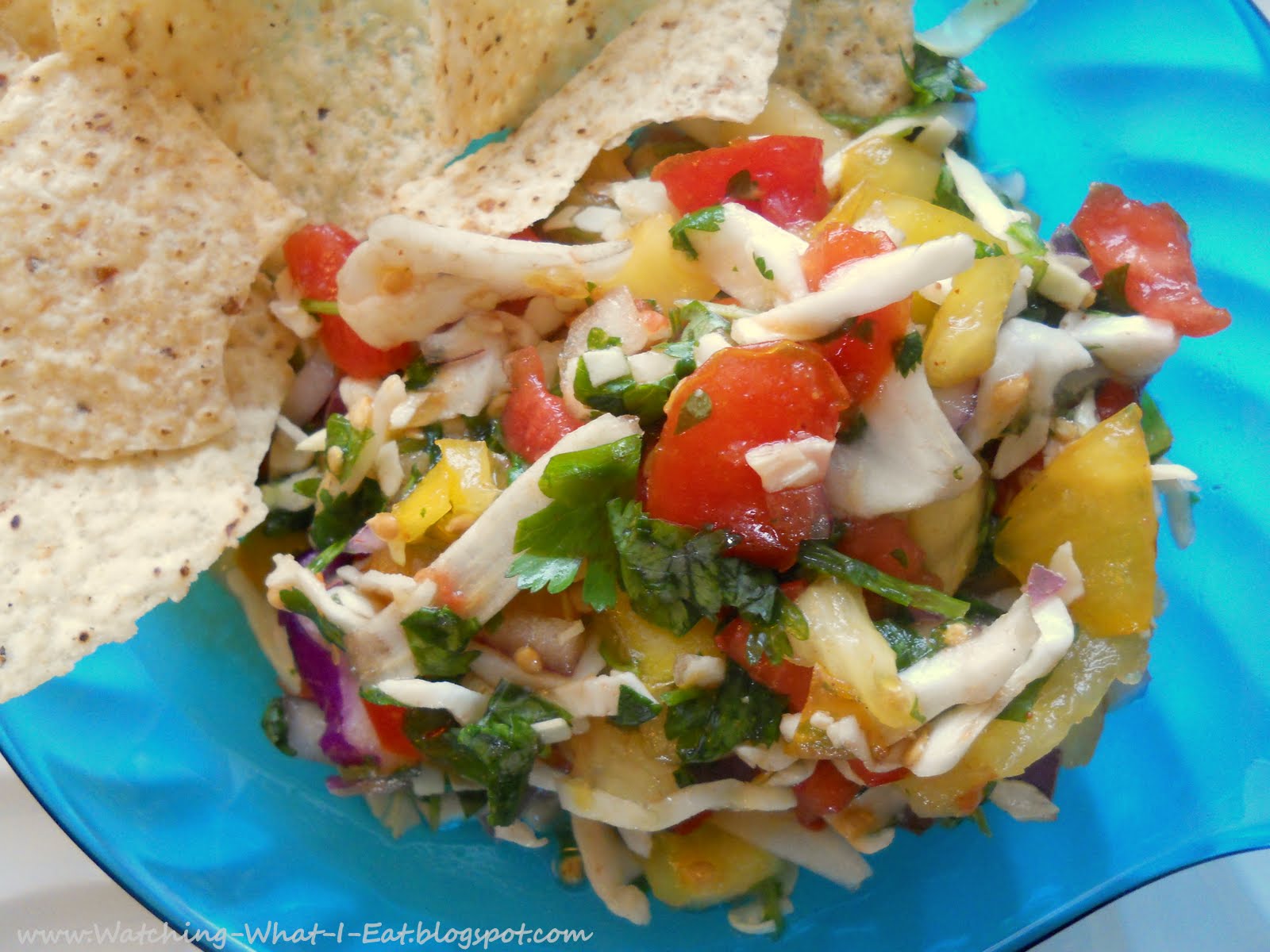 Watching What I Eat Homemade Salsa Picada my favorite salsa