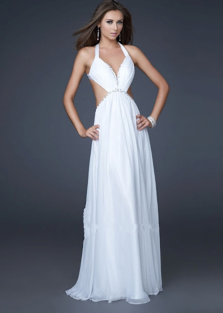 Prom Magics: WHITE PROM DRESSES 2012