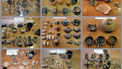 Τετρακόσια τα αρχαία αντικείμενα που εντοπίστηκαν στη Λοκρίδα