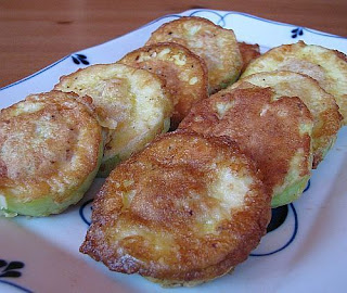 Кабачки с мясом в кляре