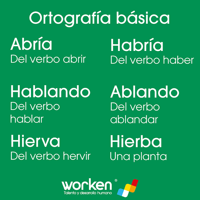 Resultado de imagen de ortografía de la h