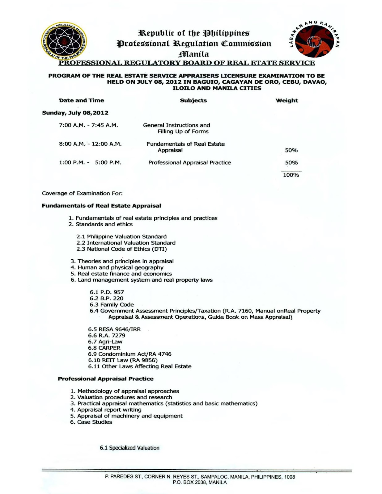 THE PROJECT REVIEW June 2012