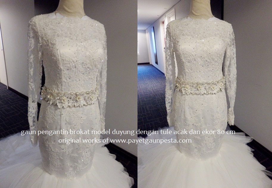 gaun kebaya pengantin