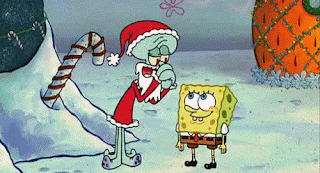 SpongeBob SquarePants Christmas coloring pages holiday.filminspector.com