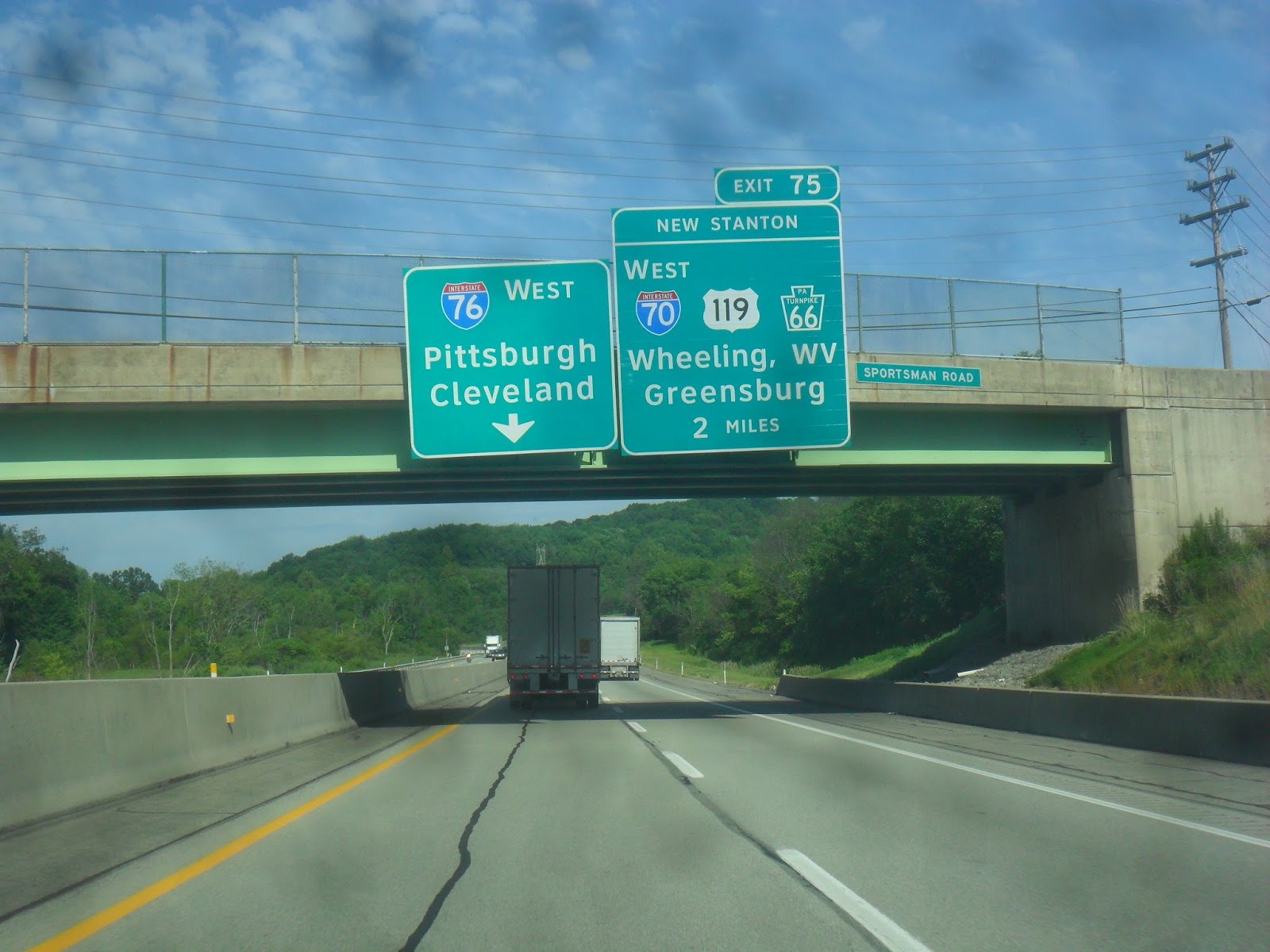 Luke's Signs I76/PA Turnpike & I70 New Stanton, PA