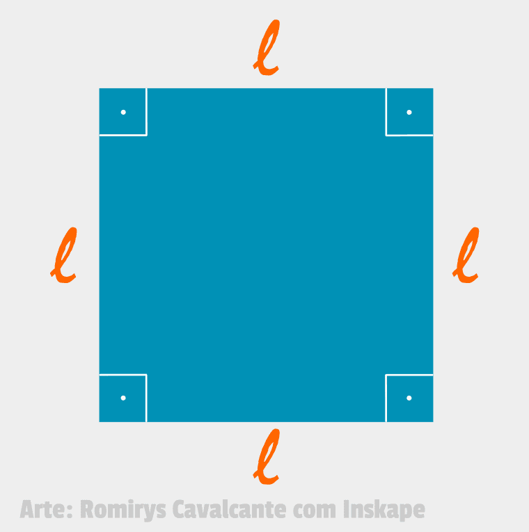 Como calcular a área do quadrado? Vivendo entre Símbolos