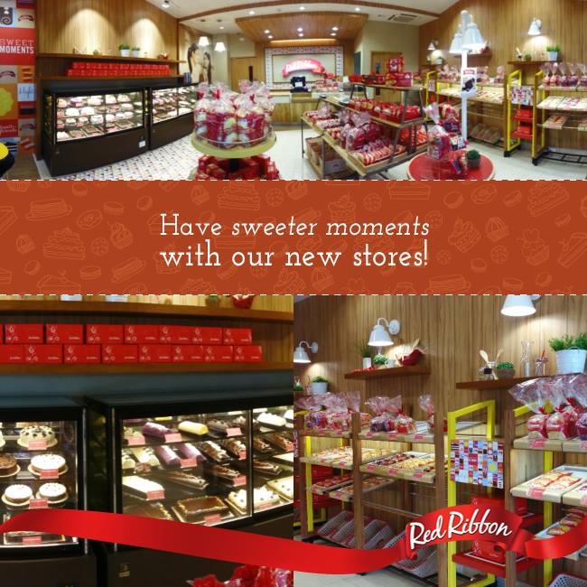 Manila Shopper Red Ribbon opens New Stores at Market! Market! & TriNoma