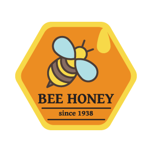 Logo Design, Bee Honey
