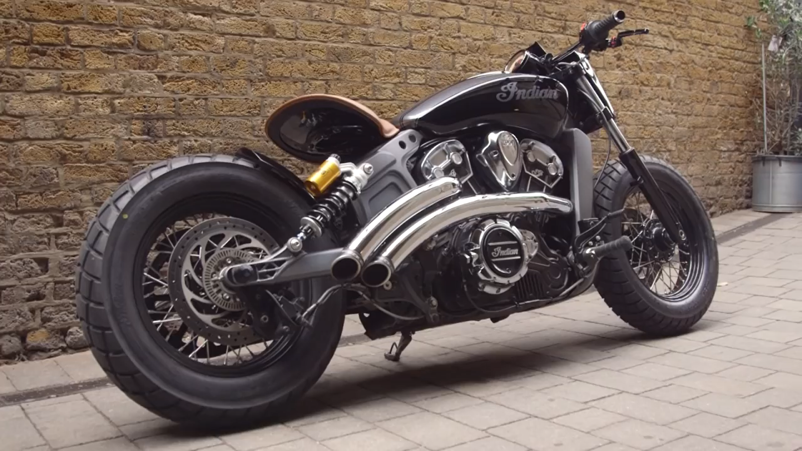 custom Indian scout