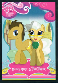 My Little Pony Mayor Mare & Time Turner Series 1 Trading Card