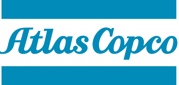 Logotyp för Atlas Copco