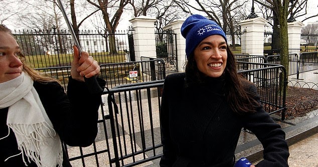 Alexandria Ocasio-Cortez moves into a luxury apartment complex that