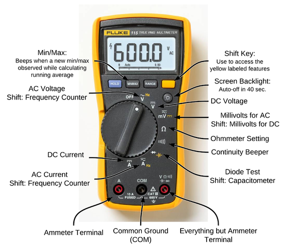 Digital Multimeter Construction Electrical Engineering Blog