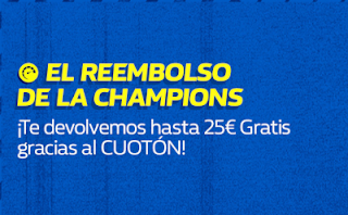 william hill Reembolso Cuotón Champions 28 noviembre william hill Reembolso Cuotón Champions 28 noviembre