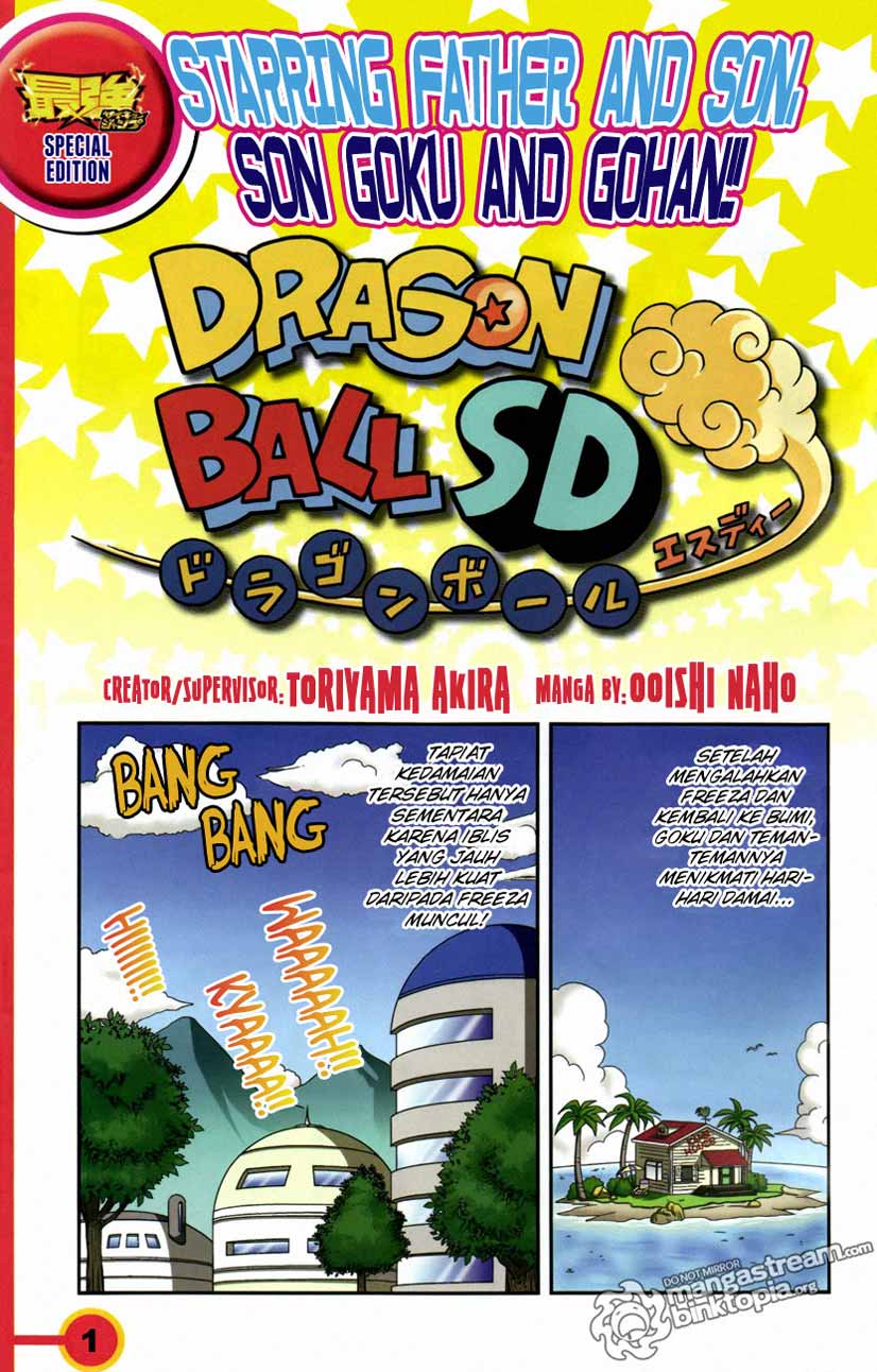 KOMIK EDISI MELAYU: DRAGON BALL SD