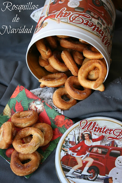 Rosquillas De Navidad (en Amasadora)
