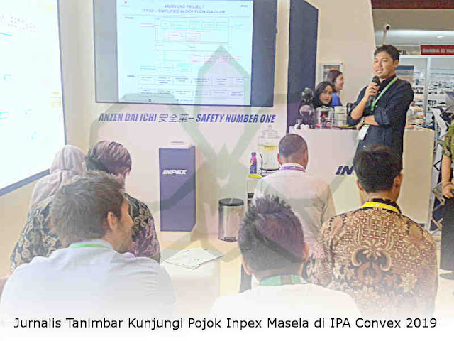 Jurnalis Tanimbar Kunjungi Pojok Inpex Masela di IPA Convex 2019 Jurnalis Tanimbar Kunjungi Pojok Inpex Masela di IPA Convex 2019