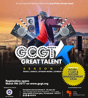 000000 ₦250m management deal, brand-new car and ₦10 million cash up for grabs if you’ve got talent in Music, Dance, Comedy & Spoken Word!
