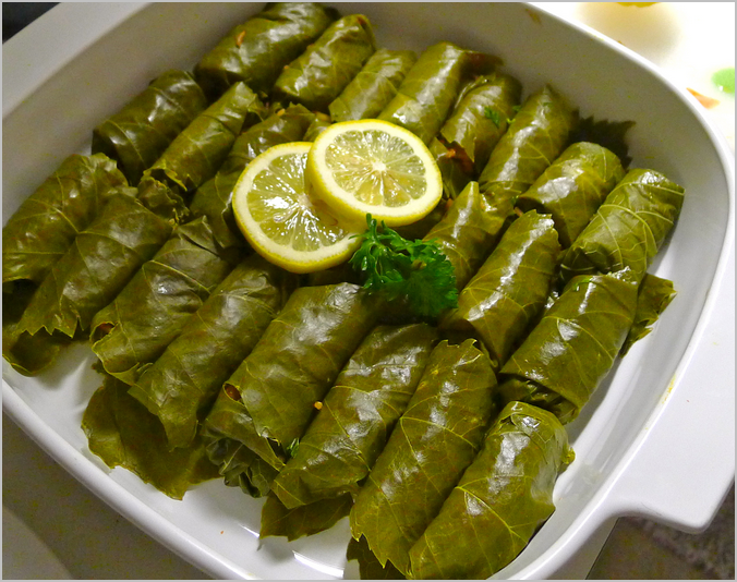 How to Make Turkish Sardines in Grape Vine Leaves Asian Cooking Recipe