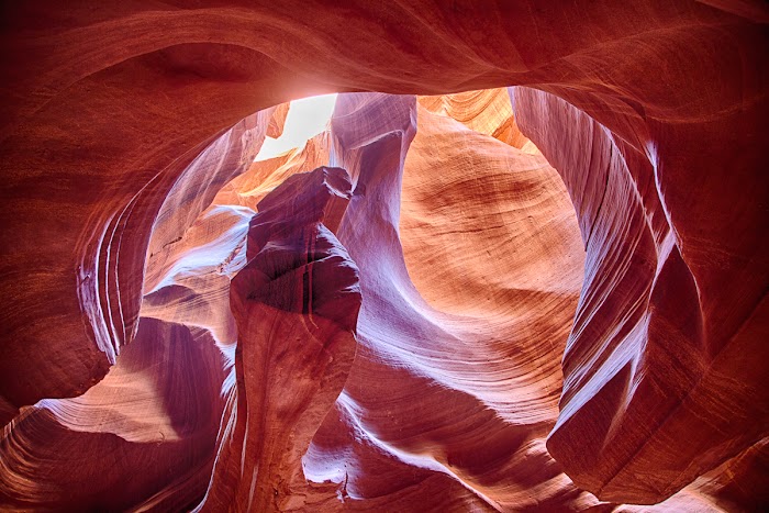 antelope canyon upper level amazing photo of nature wonder arizona