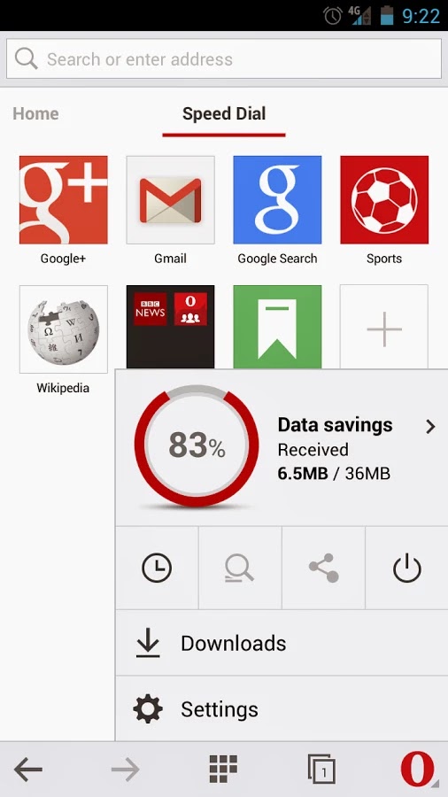 Download Opera Mini untuk Android dengan Tampilan Baru BETA