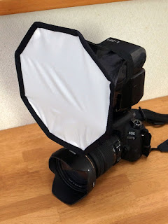 八角形 ストロボ ソフトボックス スピードライト用 直射式 ポータブル 8"/20cm オクタゴ ソフトボックス+8"x6"/20x15cm ソフトボックス セット、ディフューザー