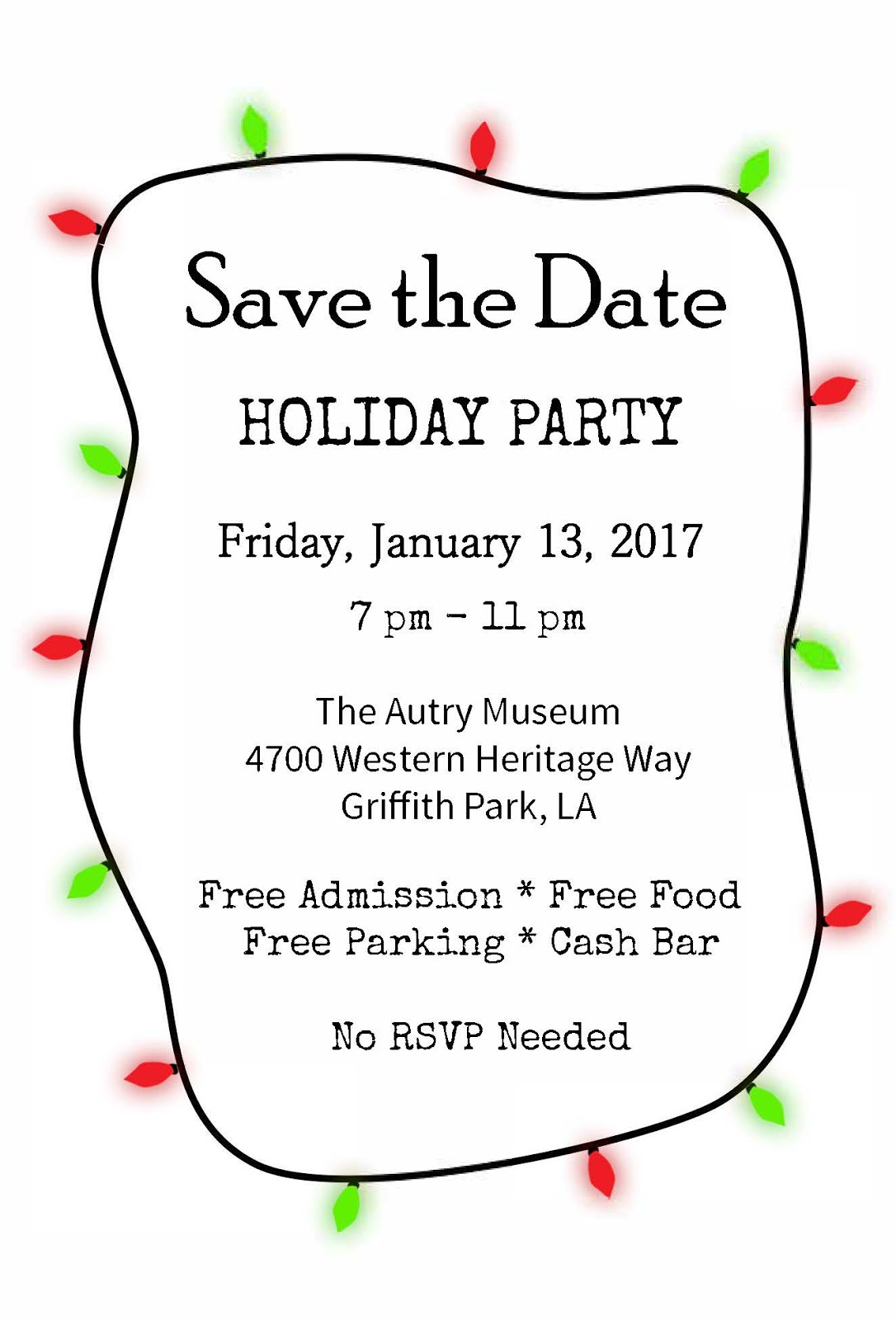 tag blog save the date holiday party january 13th 2017