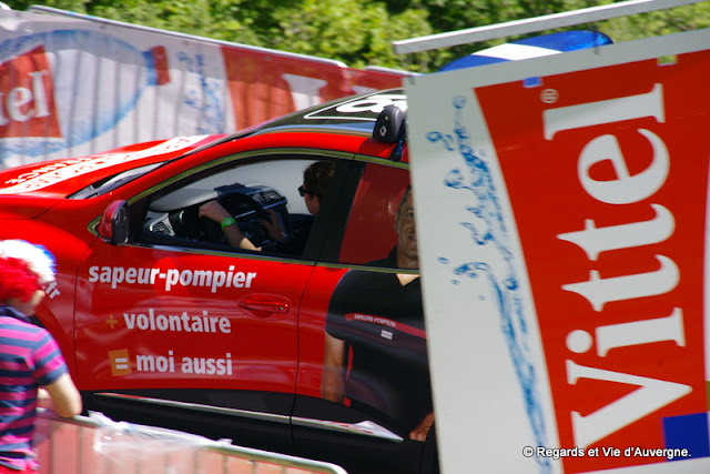 Tour de France 2016 au Lioran, Auvergne caravane publicitaire