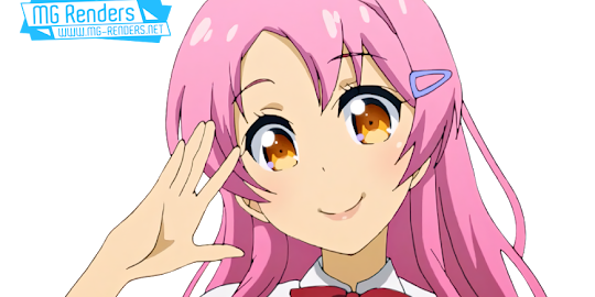 Netoge no Yome wa Onnanoko ja Nai to Omotta - Akiyama Nanako Render 1