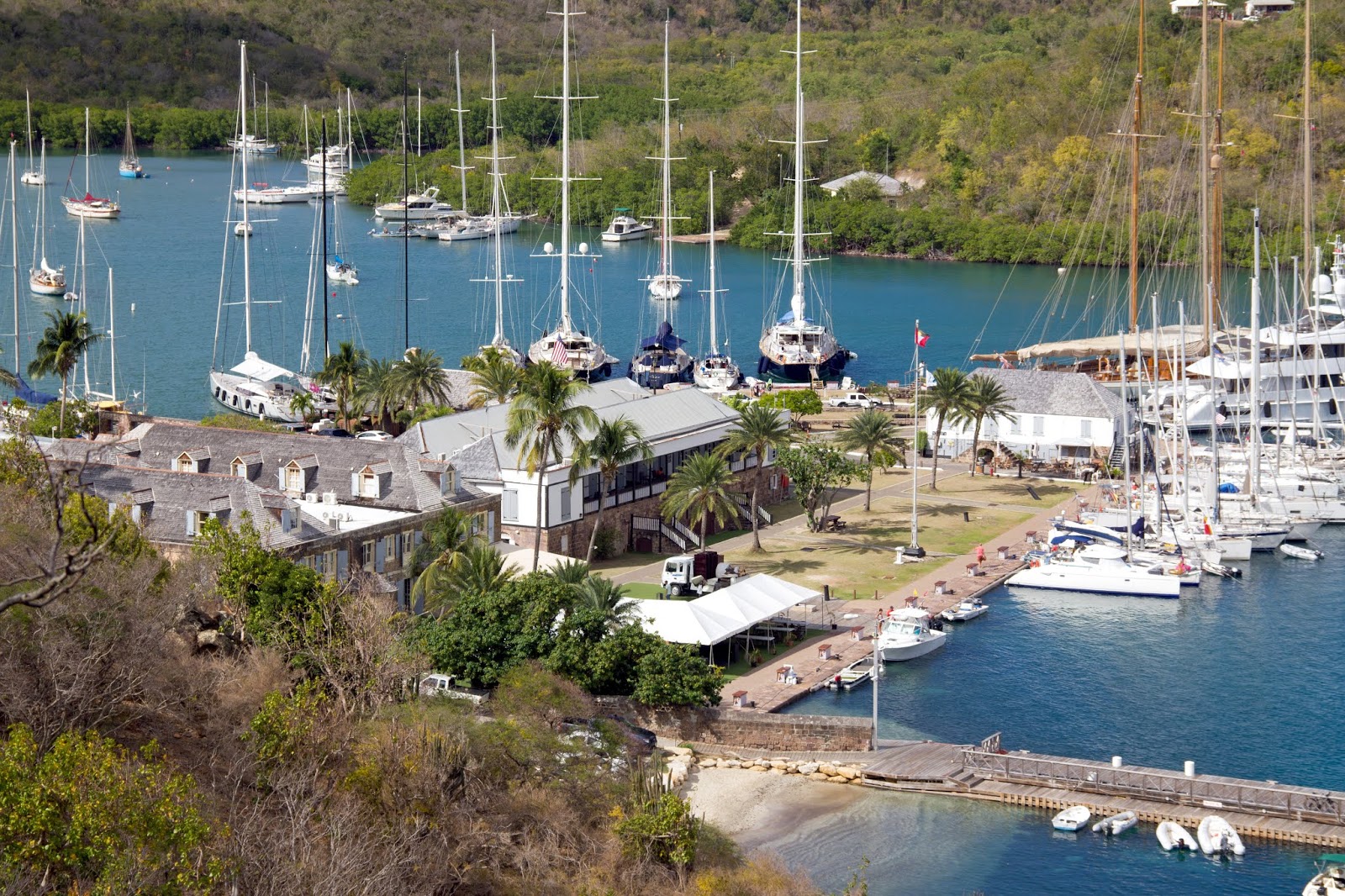 Exploring the World in 'Blue Velvet of Sark' Nelson’s Dockyard English Harbour Antigua