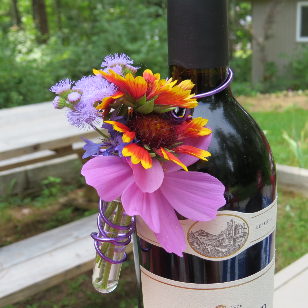 DesignsandEvents A Bouquet for a Bouquet (Wine That Is)