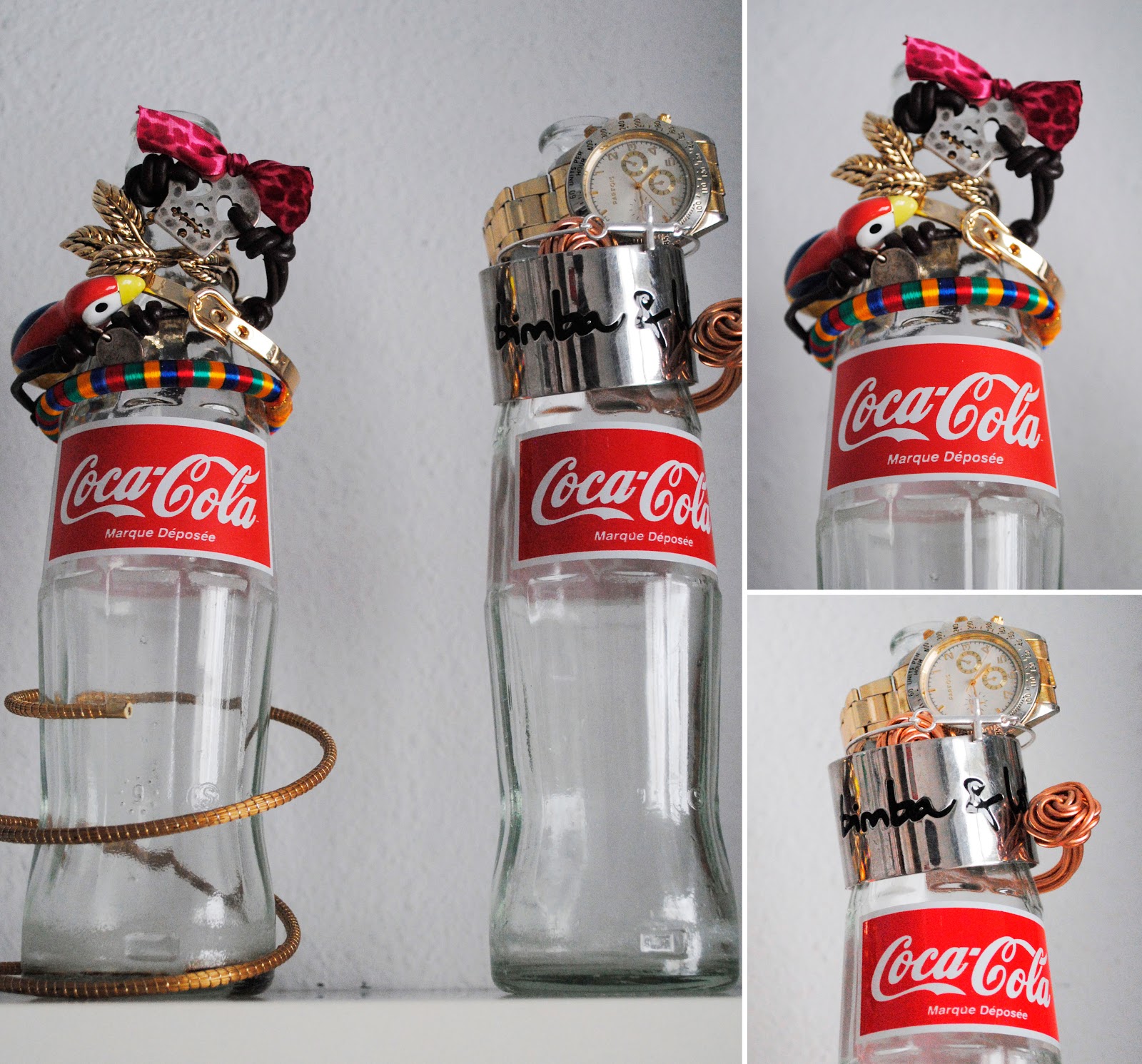 Plantilla Fashion South: Aprovecha los botellines de cristal