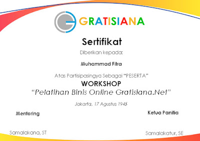 Kumpulan Format Ijazah Dan Bingkai Sertifikat Piagam Kosong Gratisiana Net