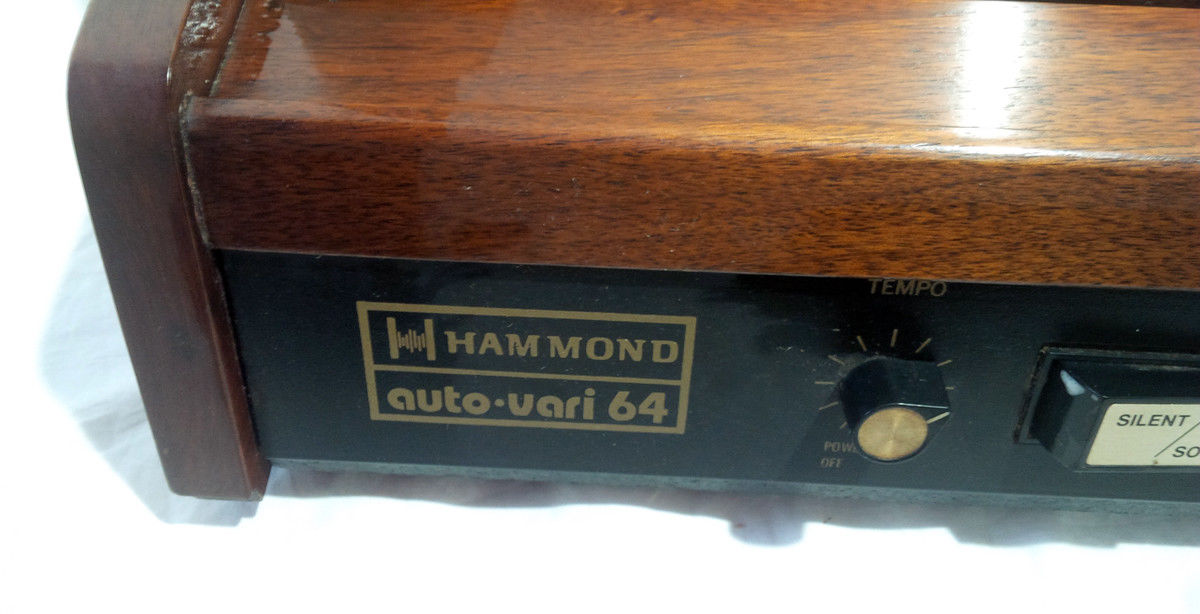 MATRIXSYNTH Vintage Hammond Organ AutoVari 64 Drum Machine SN 1068193