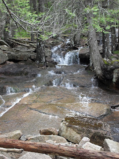 above Eagle Cascade on Eagle Lake (Acadia)