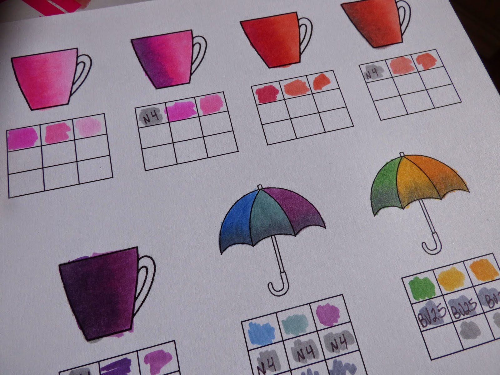 shading markers