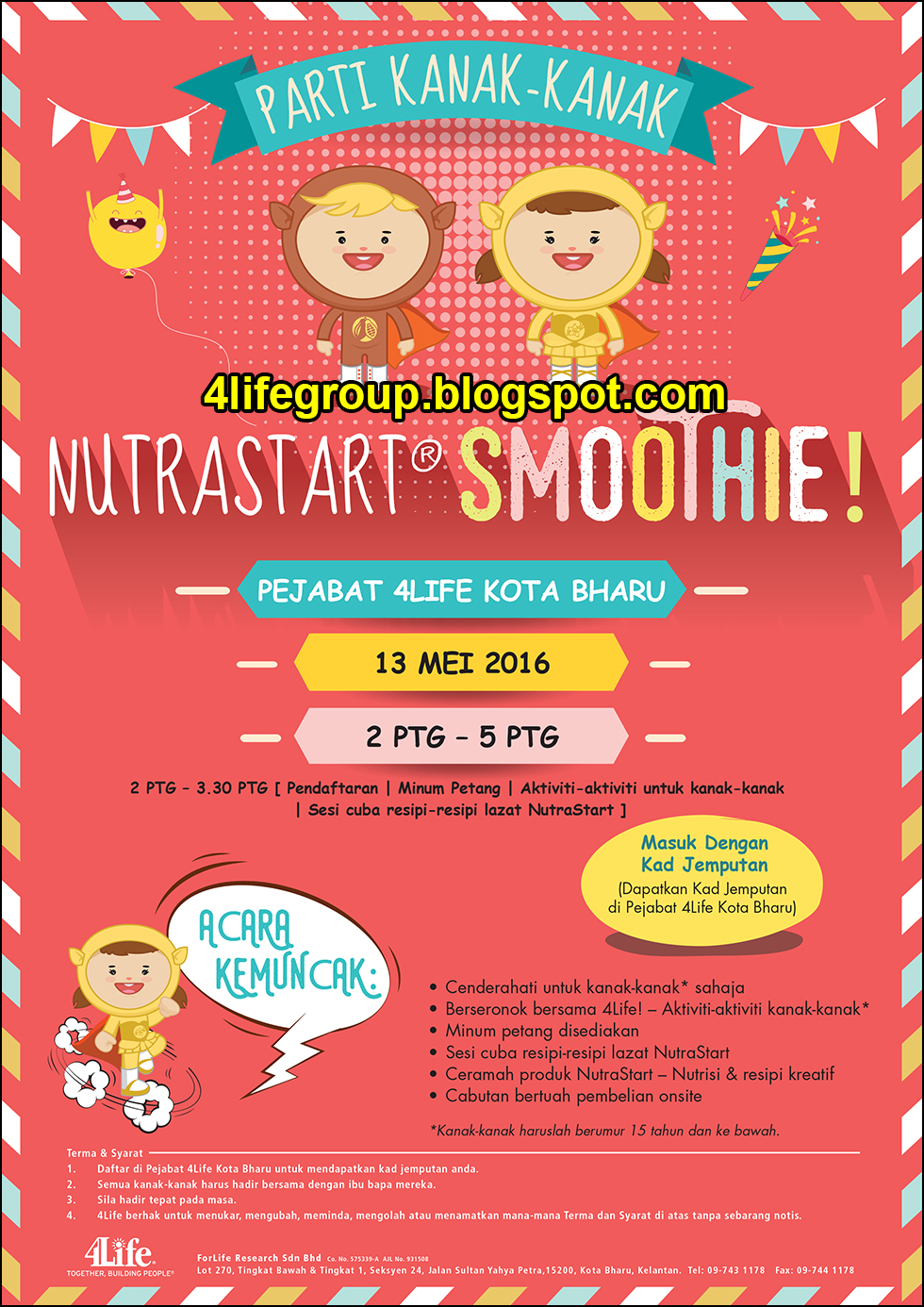 Parti Kanak-Kanak NutraStart Smoothie foto Parti Kanak-Kanak NutraStart Smoothie