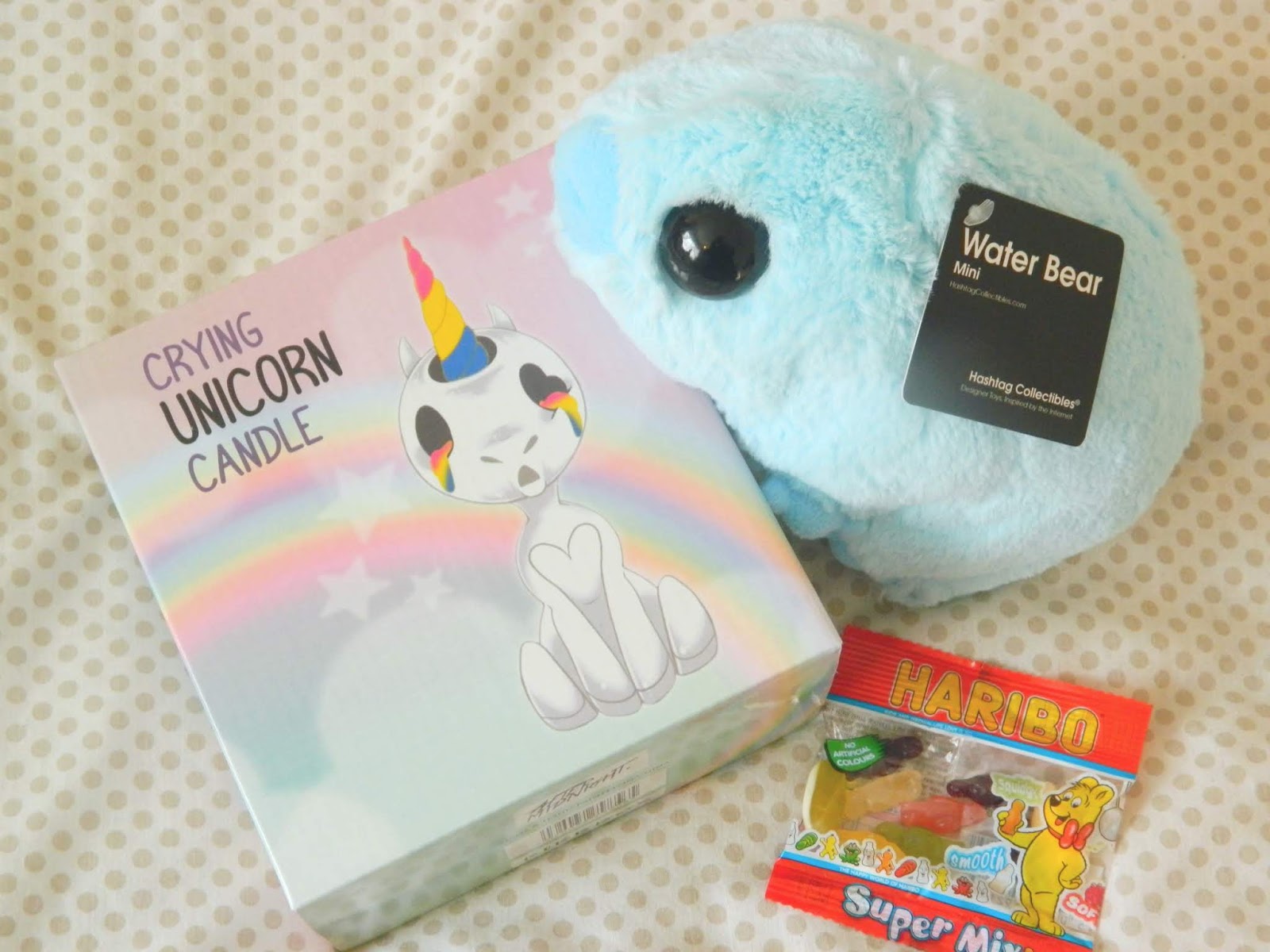 water bear plush mini