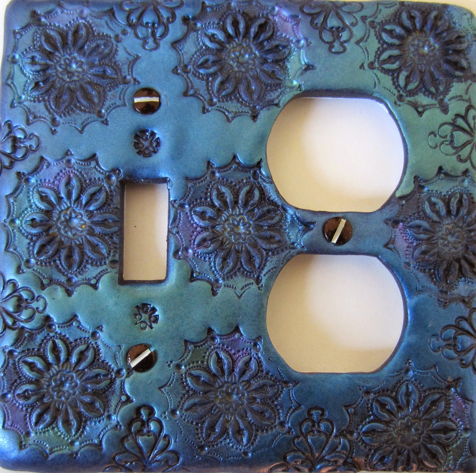 Geometals/Metro Decor: Artisan Made Switch Plates