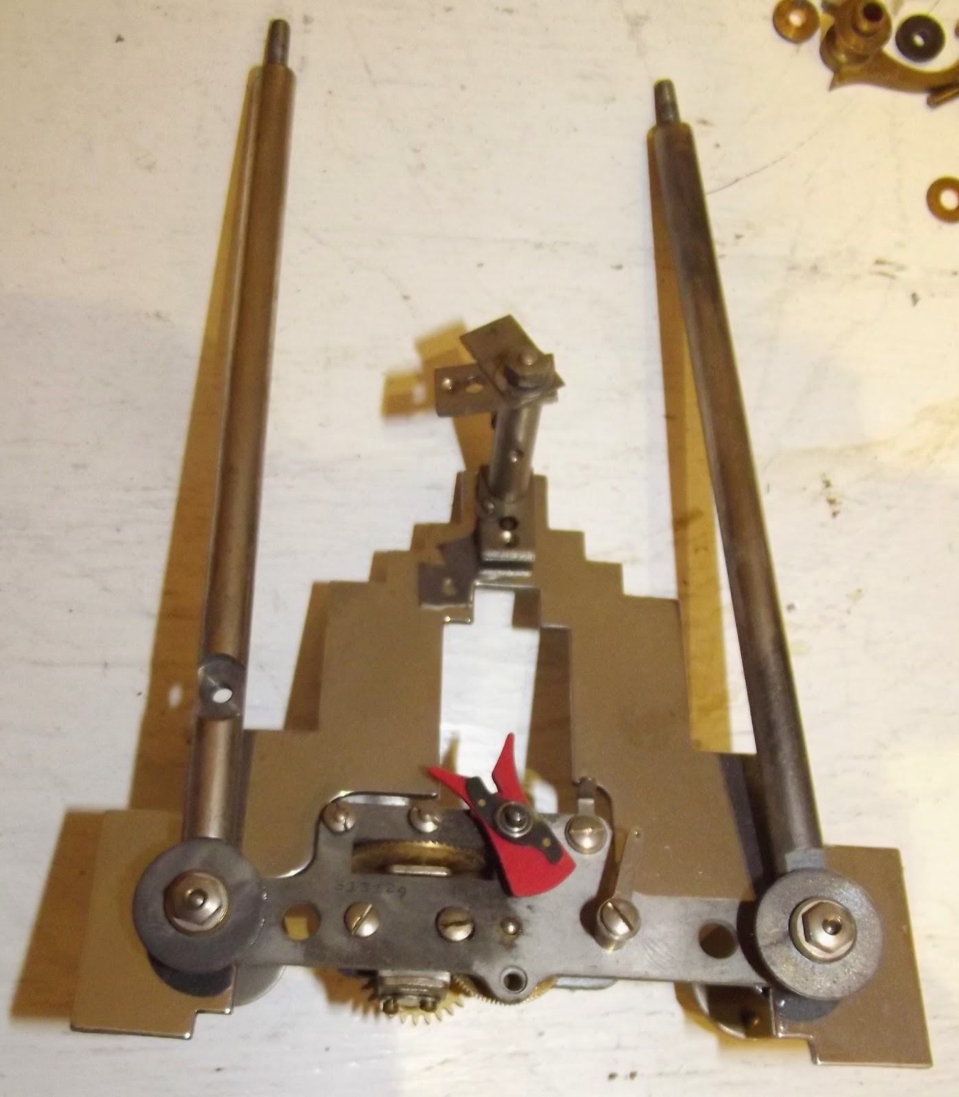 Clé De Réveil Horlogerie Wehrle – Bouton Articulé à Visser, Pièce Détachée Ancienne
