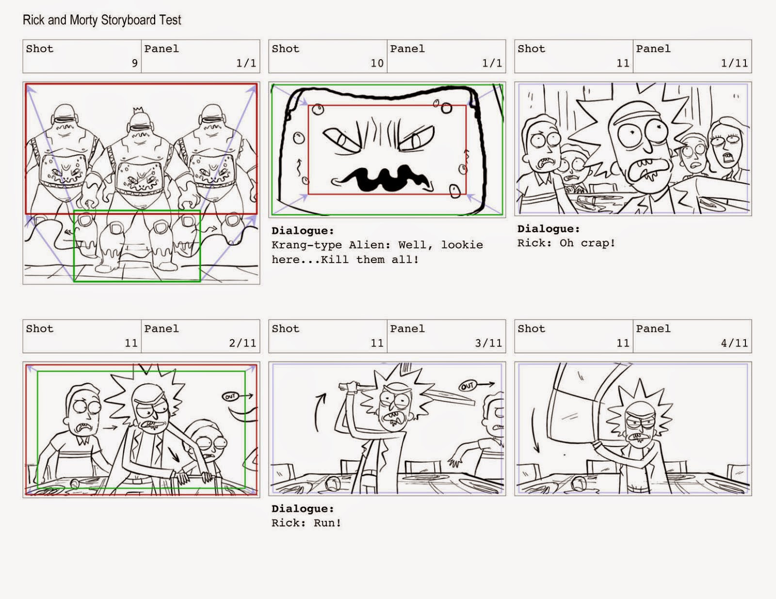 Andrew Han's Portfolio: Storyboard Tests