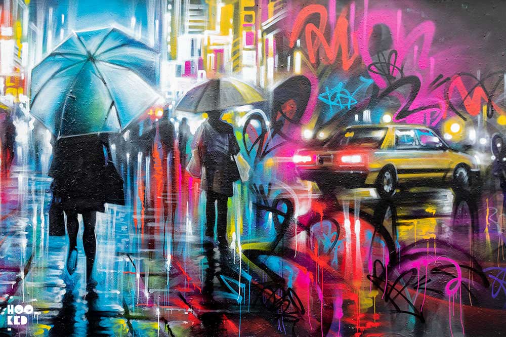 Street Artist Dan Kitchener new London mural