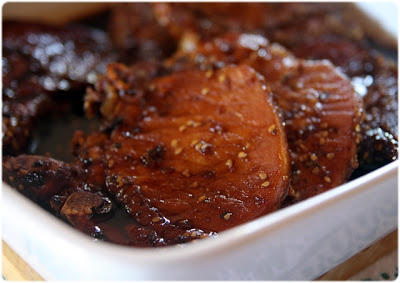 recettes Côtes de porc grillées en marinade asiatique