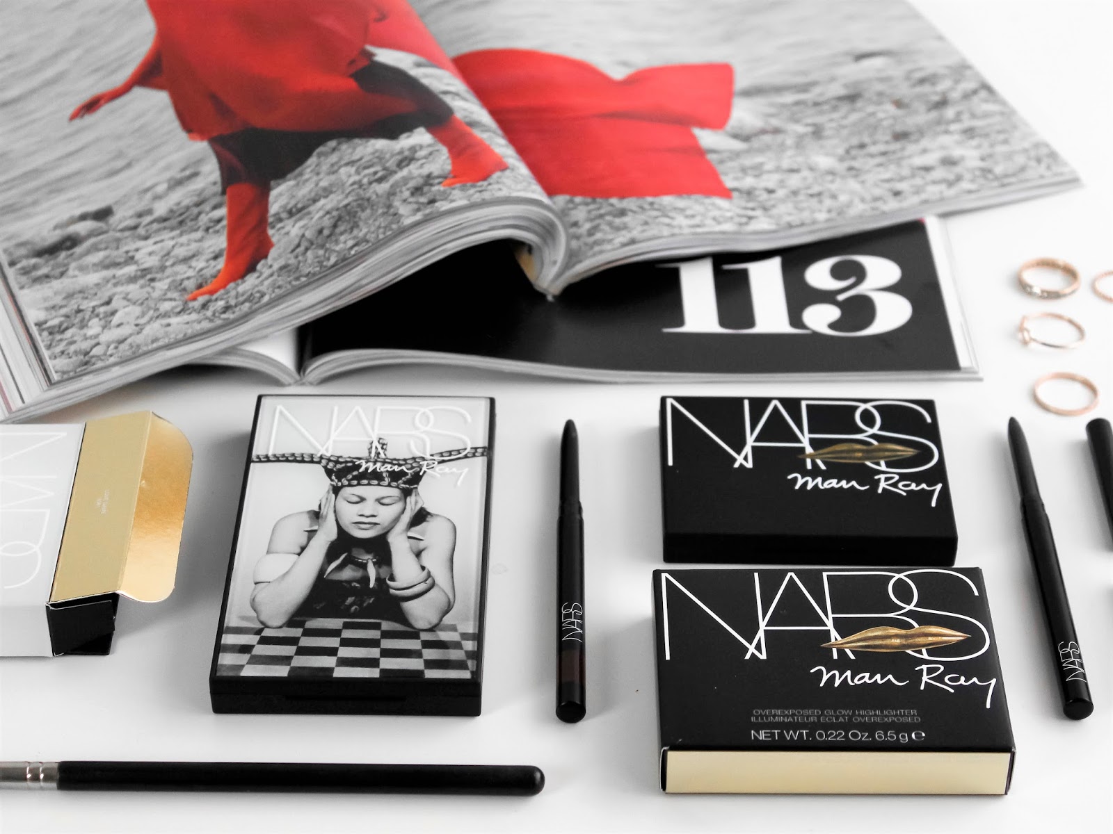 nars-man-ray-kolekce-recenze-blog nars love game paletka a overexposed rozjaňovač
