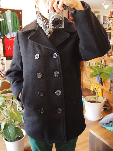 本格派向け USA製 STERLINGWEAR NAVY PEACOAT 40R