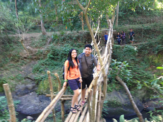 The Bamboo bridge in Mt. Talamitam