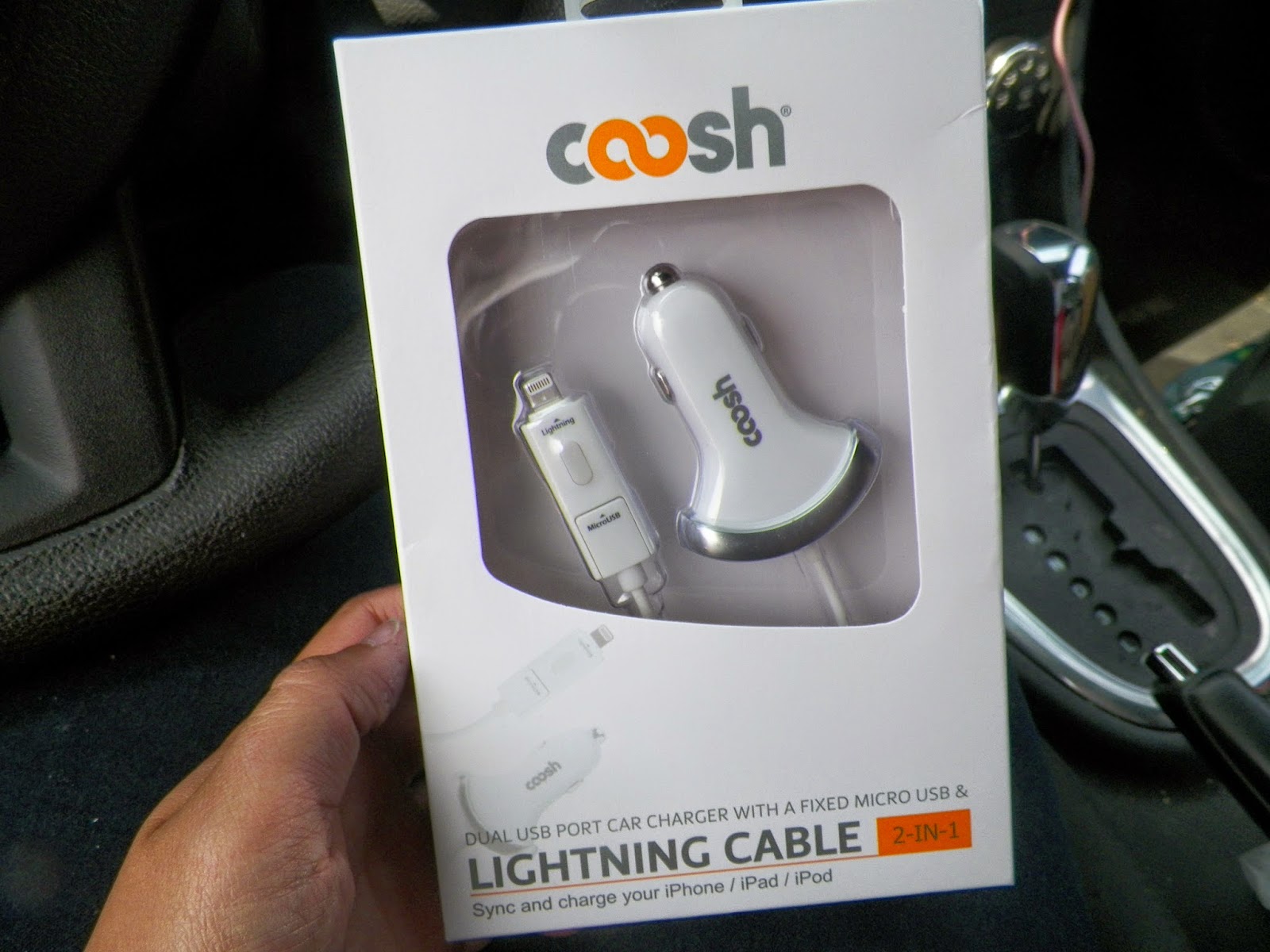 mygreatfinds Coosh Rapid Dual MFI Certified Lightning Connector