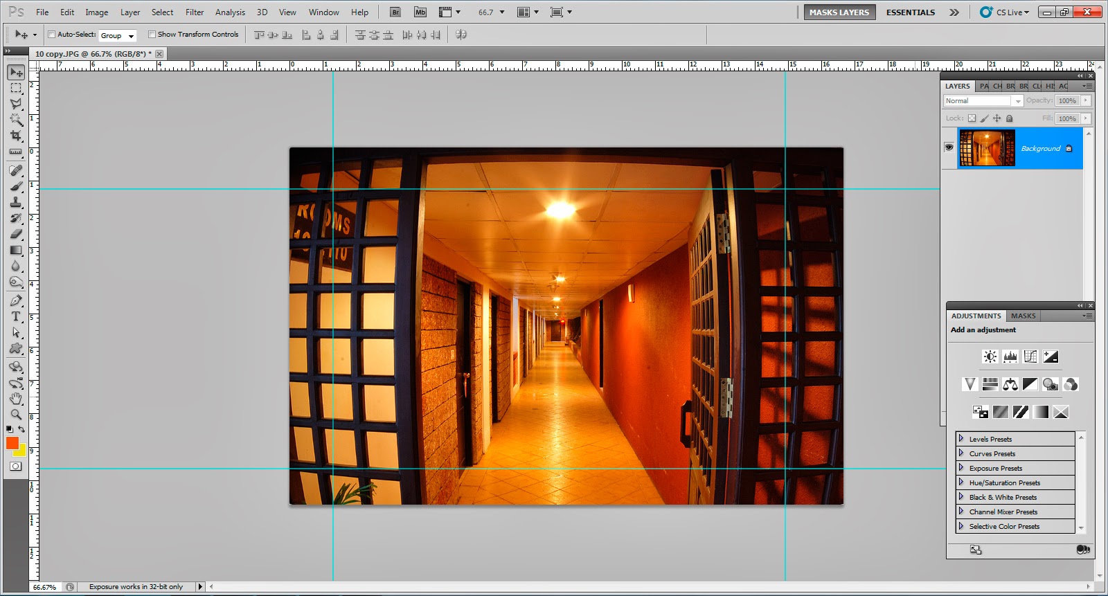 testing camera lens for distortions
