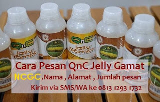 cara pesan Qnc jelly gamat asli